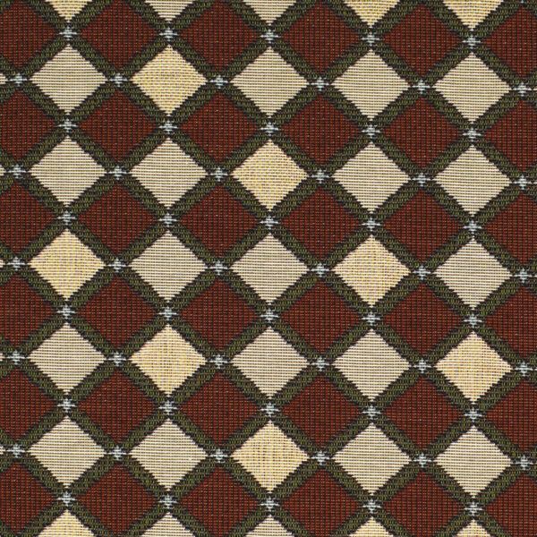 Greenhouse Fabrics F3485 Carmine upholstery fabric swatch for sample-first furniture planning
