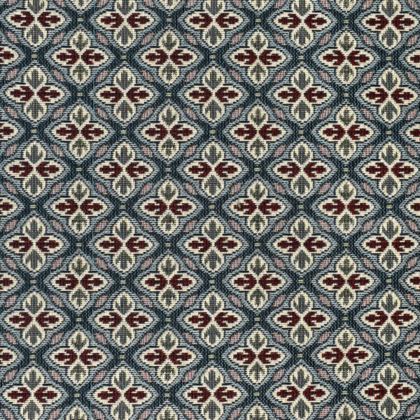 Greenhouse Fabrics F3494 Cobalt upholstery fabric swatch for sample-first furniture planning