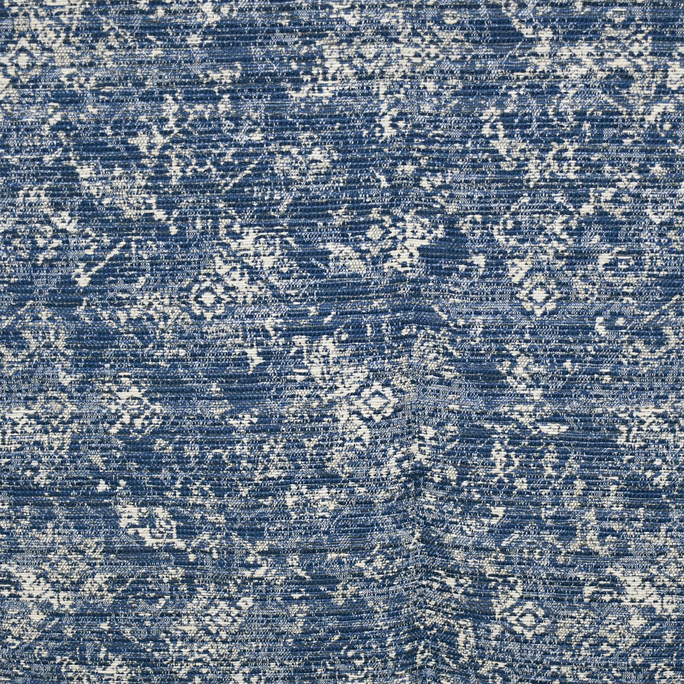 Blue upholstery fabric