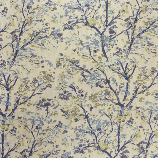 Green upholstery fabric