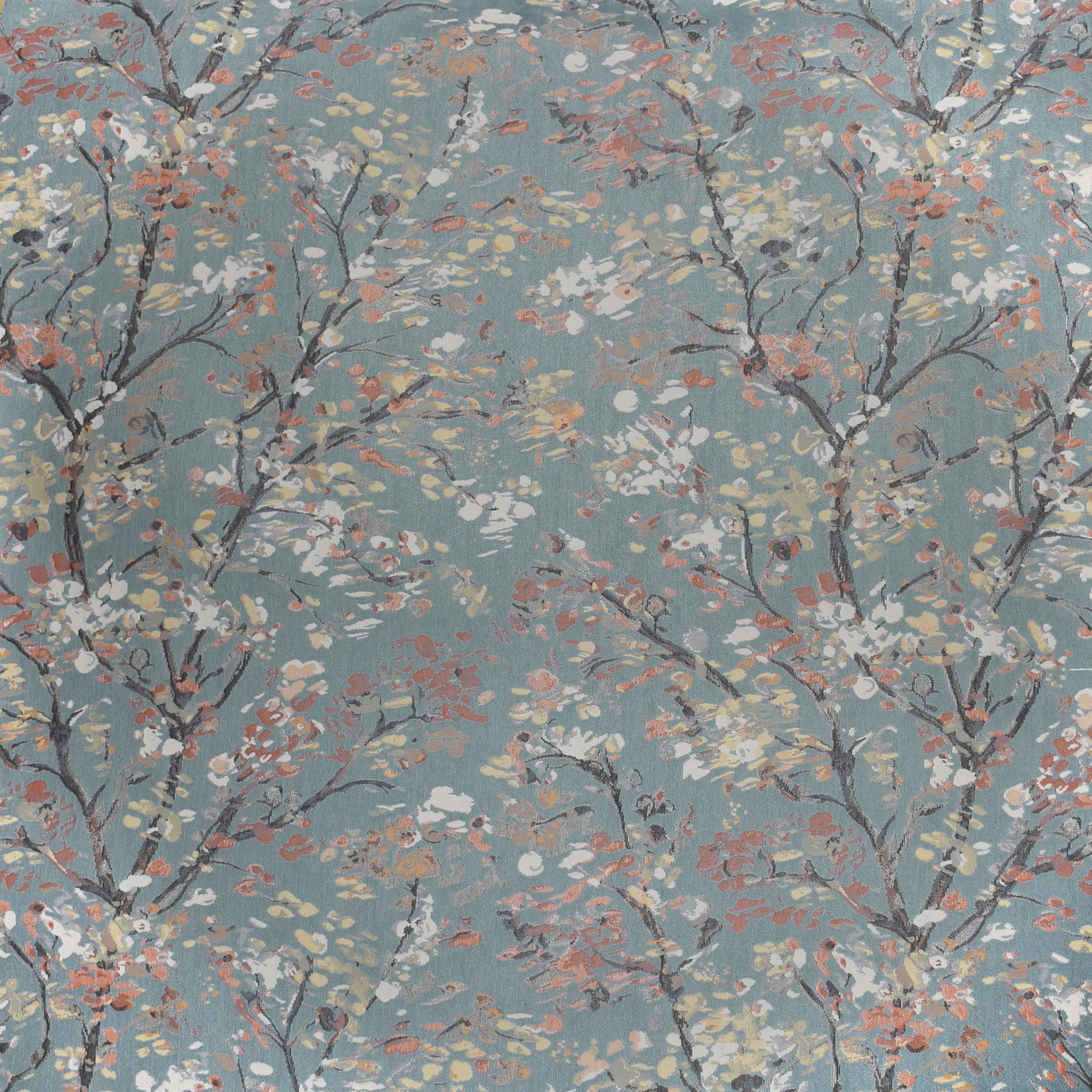 Yellow upholstery fabric