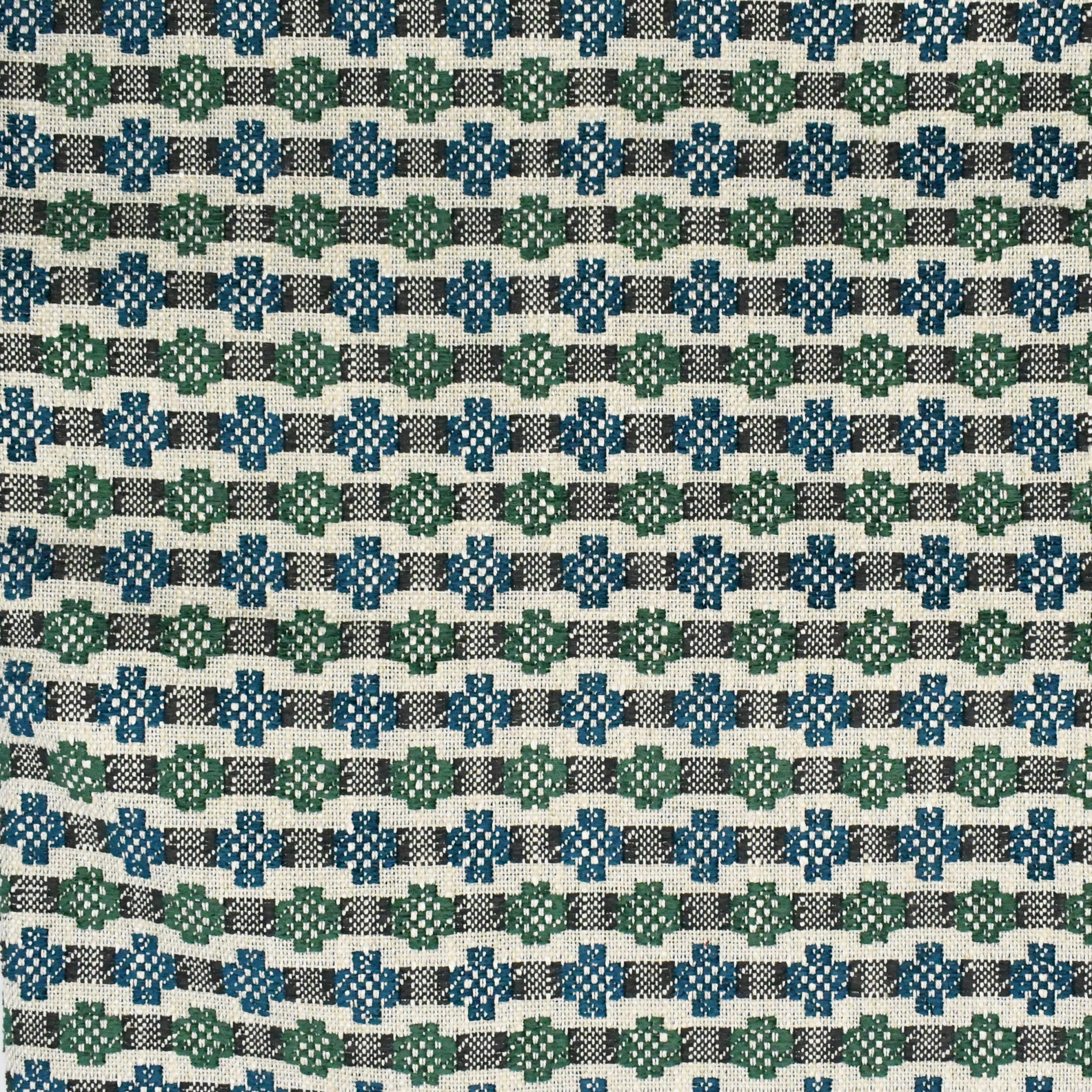 Blue upholstery fabric