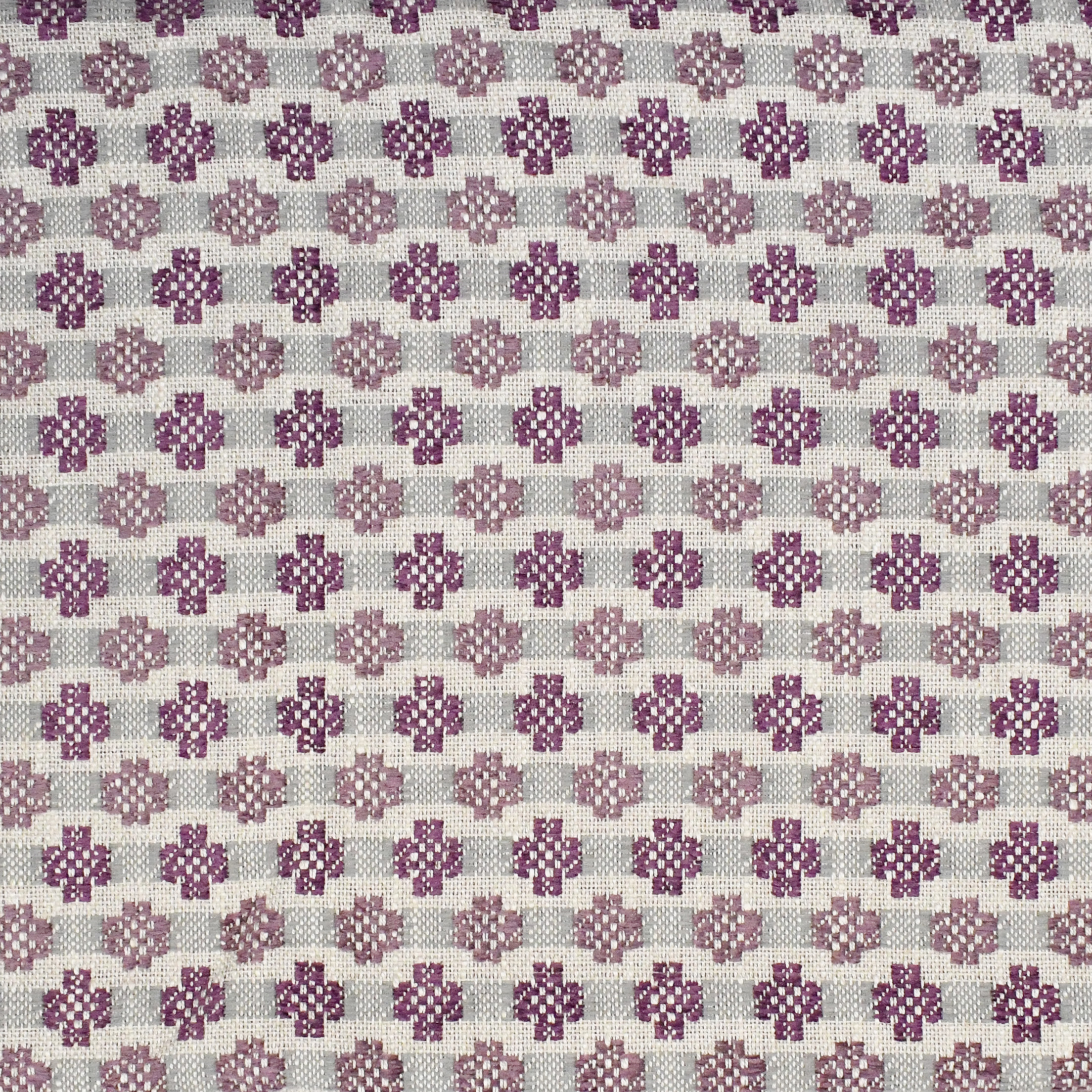 Purple upholstery fabric