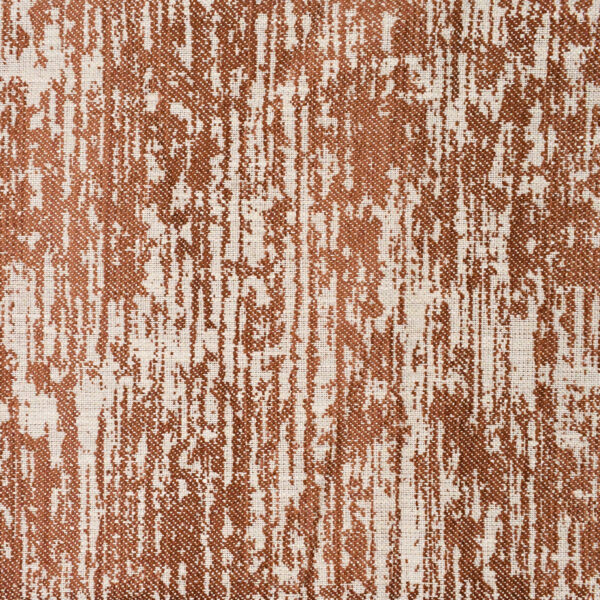 Orange upholstery fabric