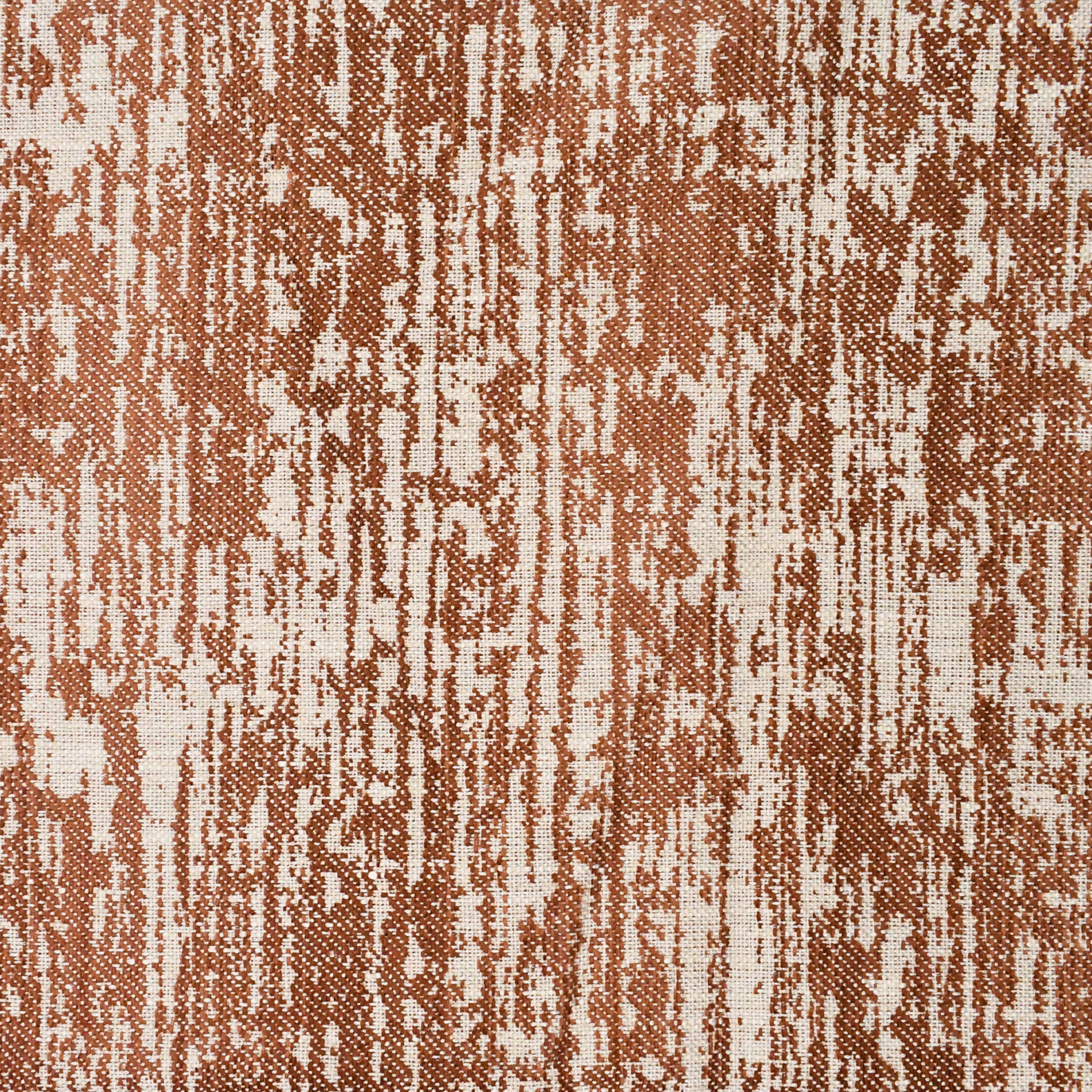 Orange upholstery fabric