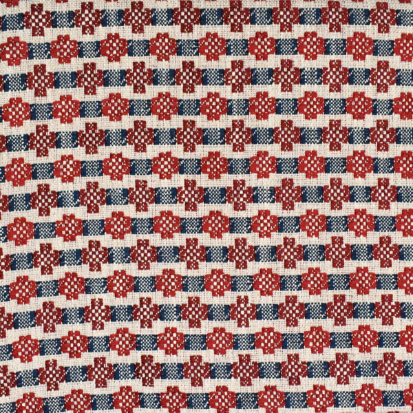Red upholstery fabric