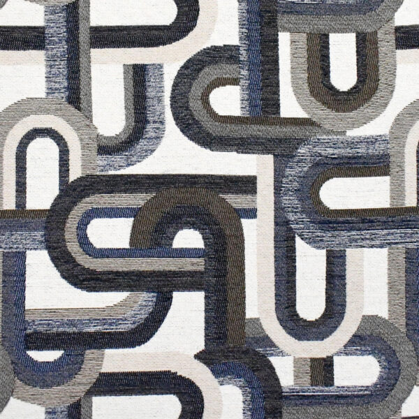 Greenhouse Fabrics F4021 Indigo upholstery fabric swatch for sample-first furniture planning