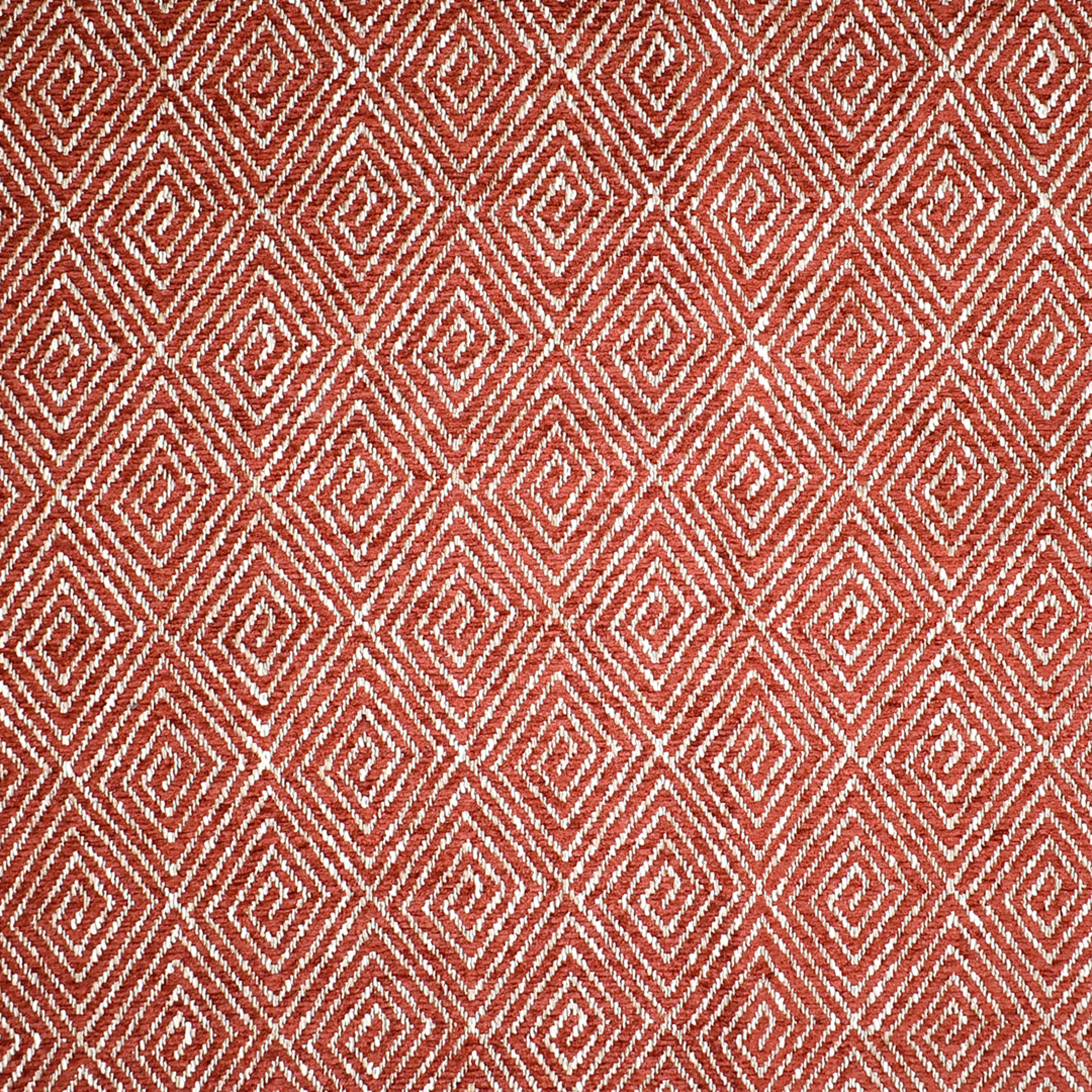 Red upholstery fabric