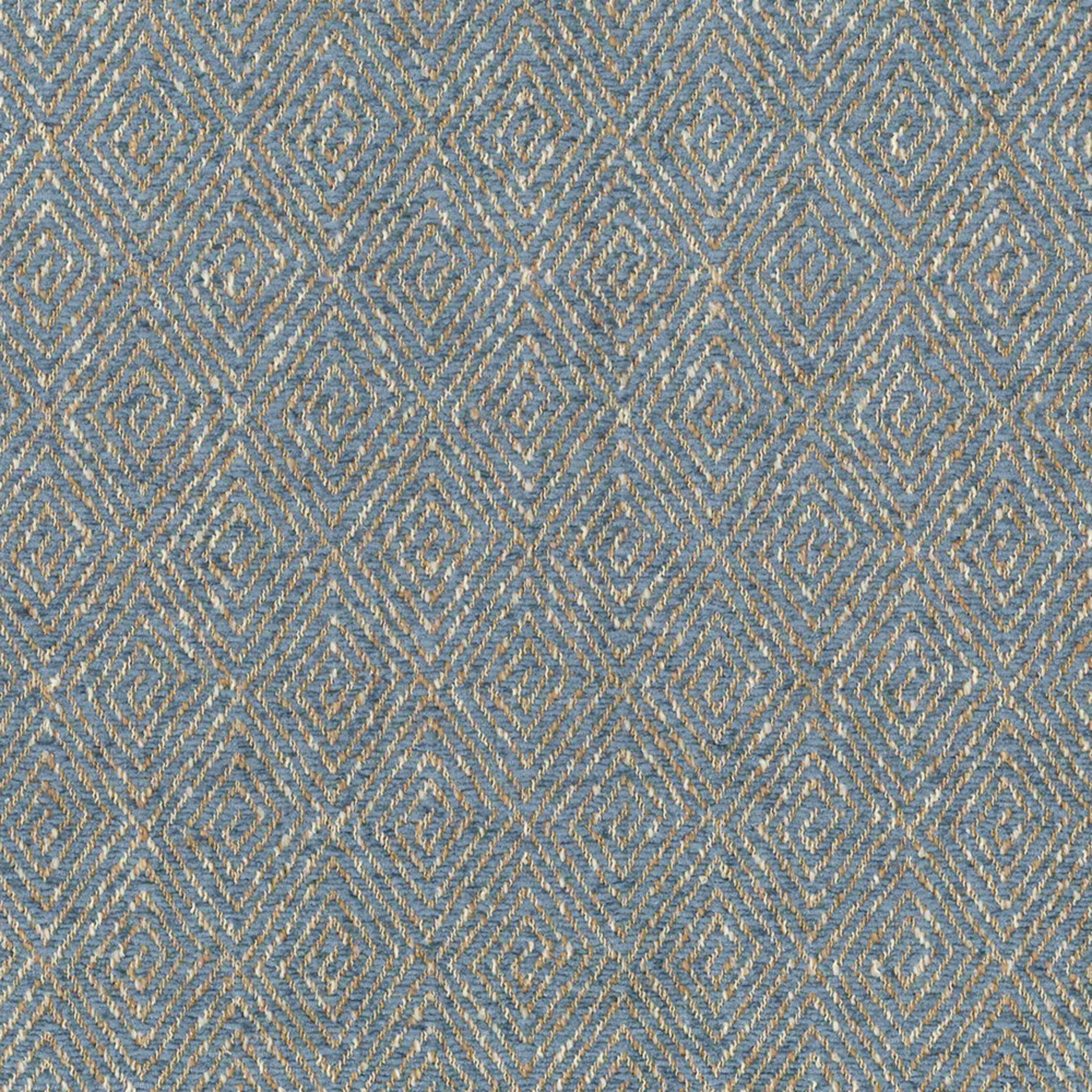 Blue upholstery fabric
