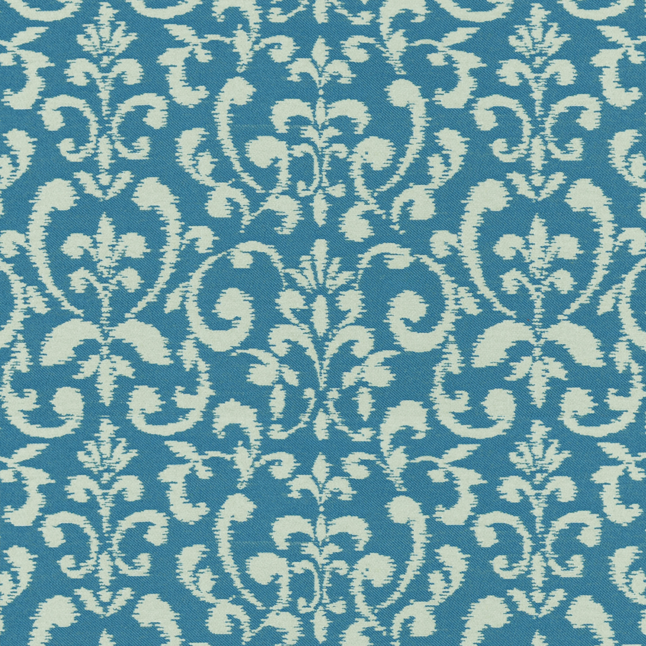 Blue upholstery fabric