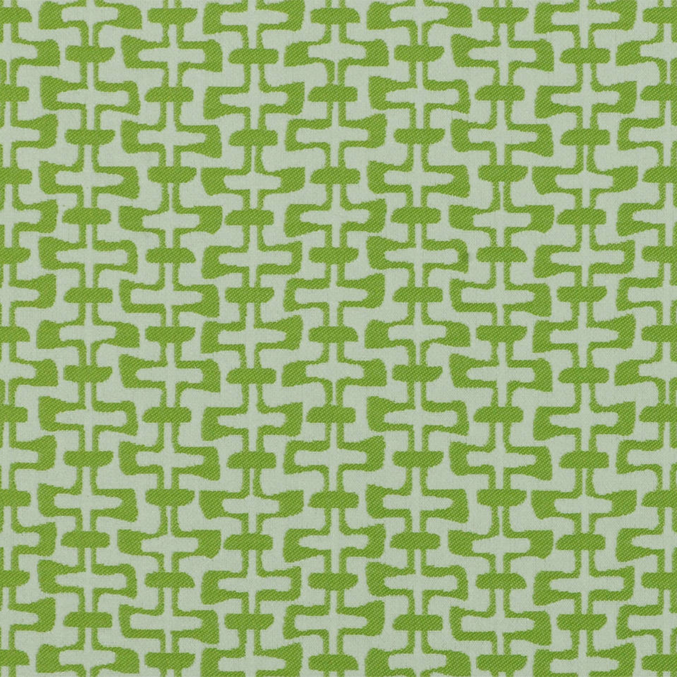 Green upholstery fabric