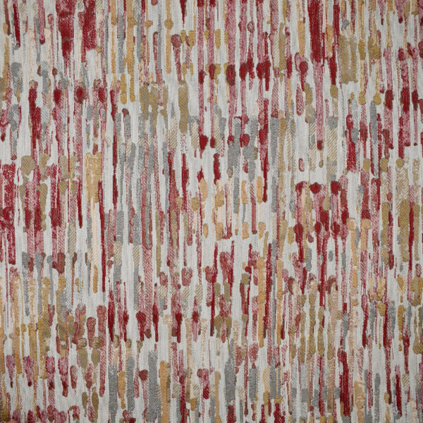 Red upholstery fabric