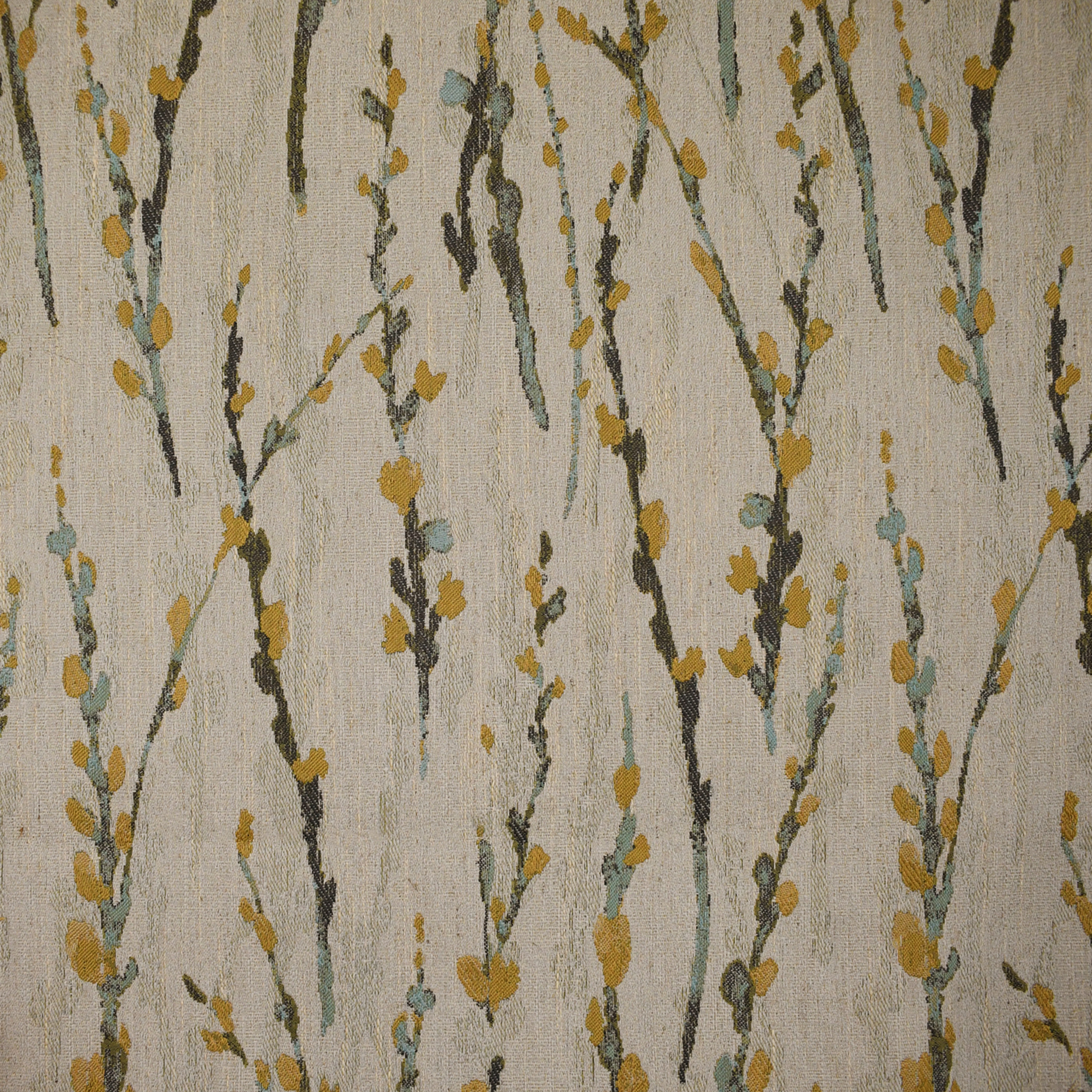 Blue upholstery fabric