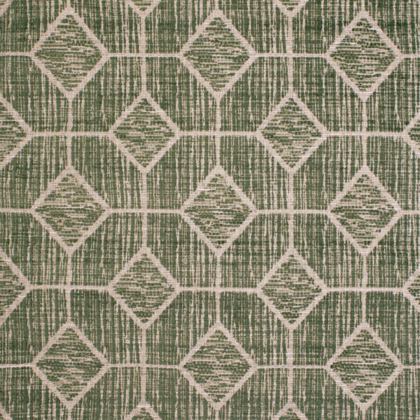 Green upholstery fabric