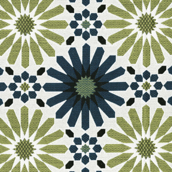 Greenhouse Fabrics F4596 Lagoon upholstery fabric swatch for sample-first furniture planning