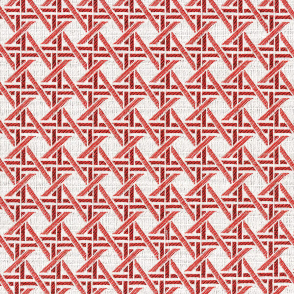 Red upholstery fabric