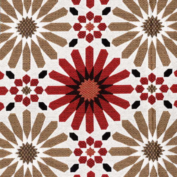 Greenhouse Fabrics F4611 Mosaic upholstery fabric swatch for sample-first furniture planning
