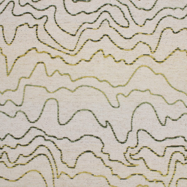 Green upholstery fabric