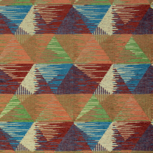 Red upholstery fabric