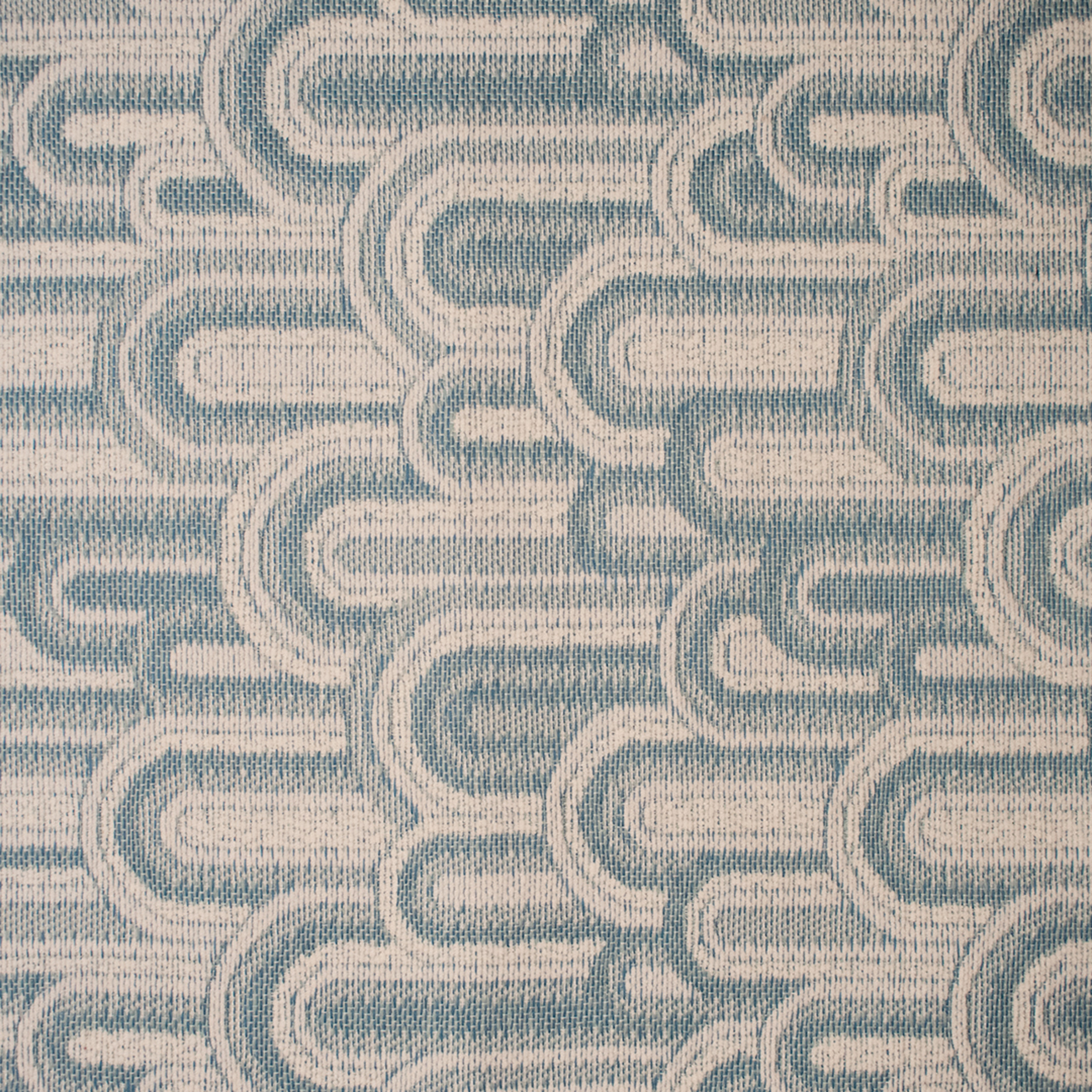 Blue upholstery fabric