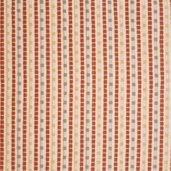 Orange upholstery fabric