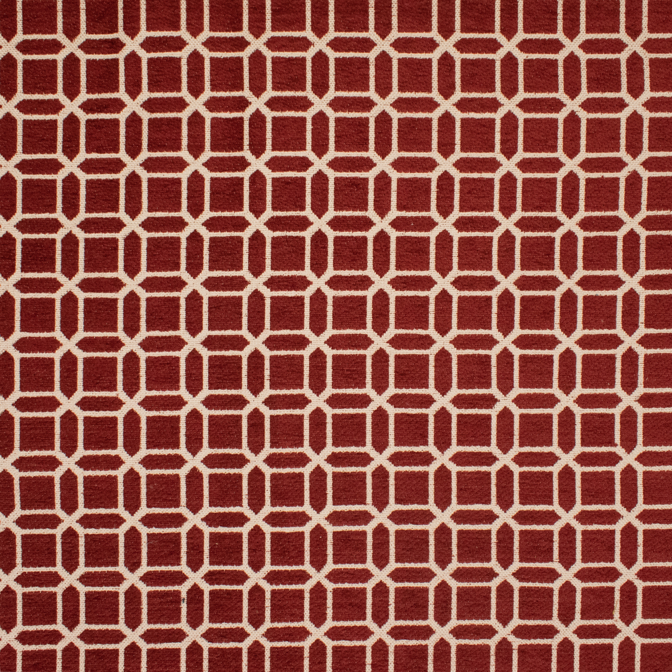 Red upholstery fabric