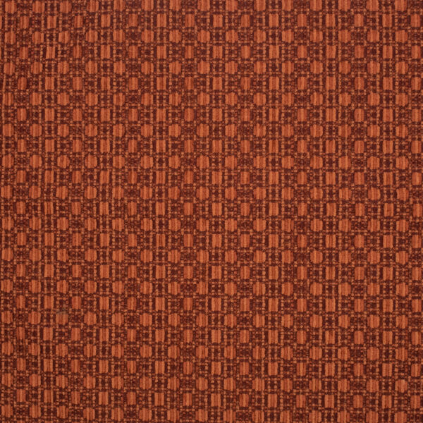 Orange upholstery fabric