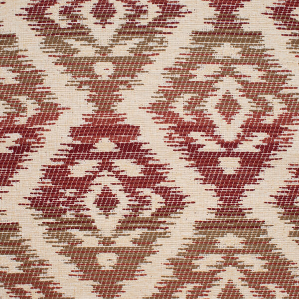 Red upholstery fabric
