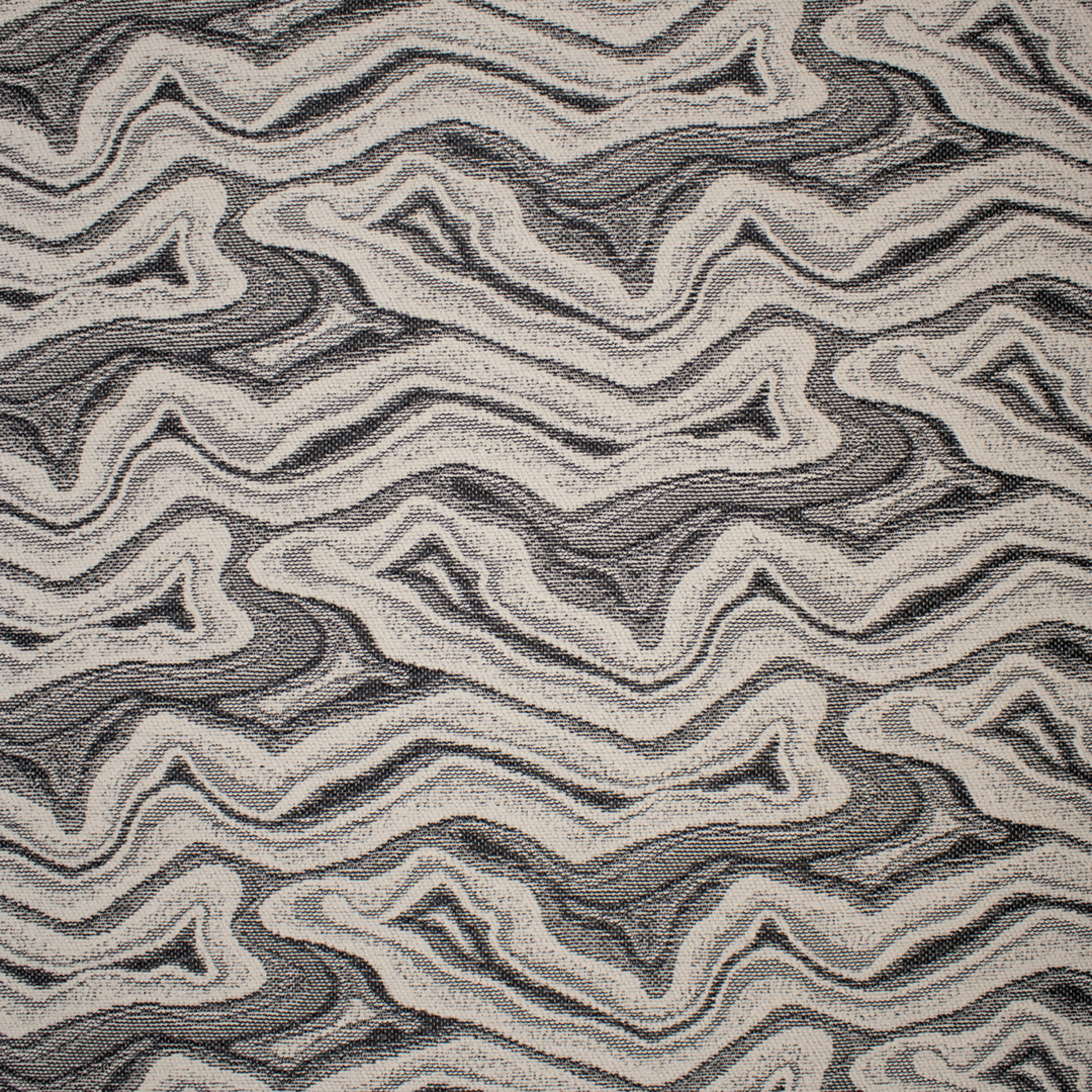 Black upholstery fabric