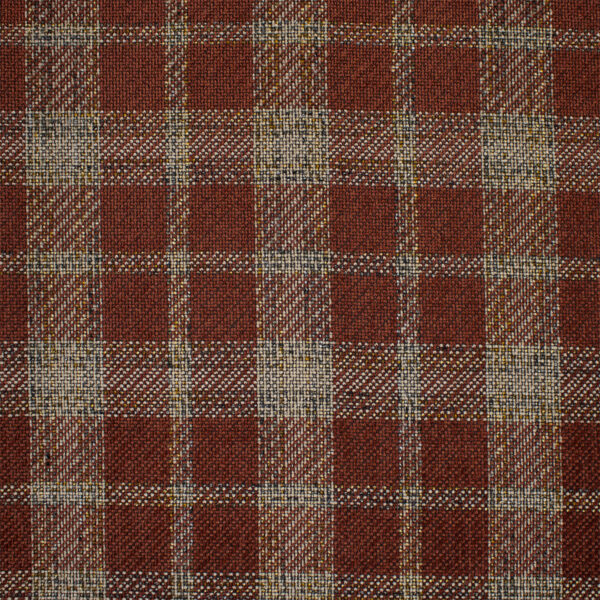 Red upholstery fabric