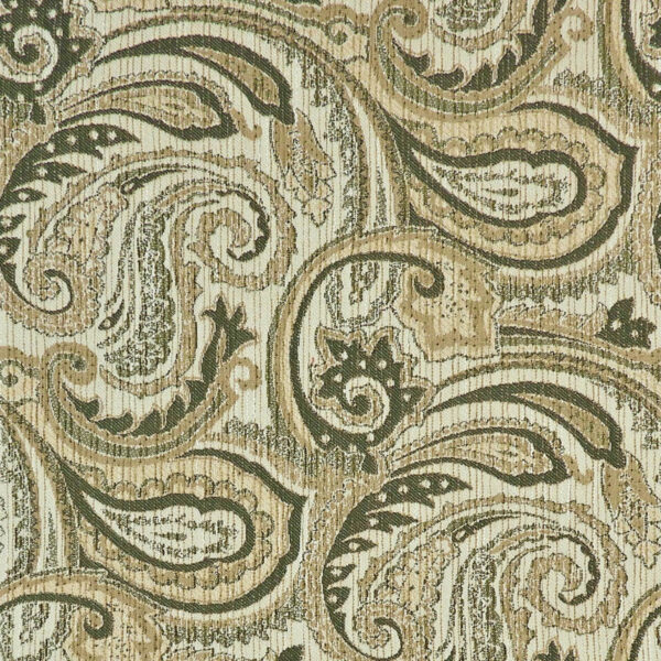 Green upholstery fabric