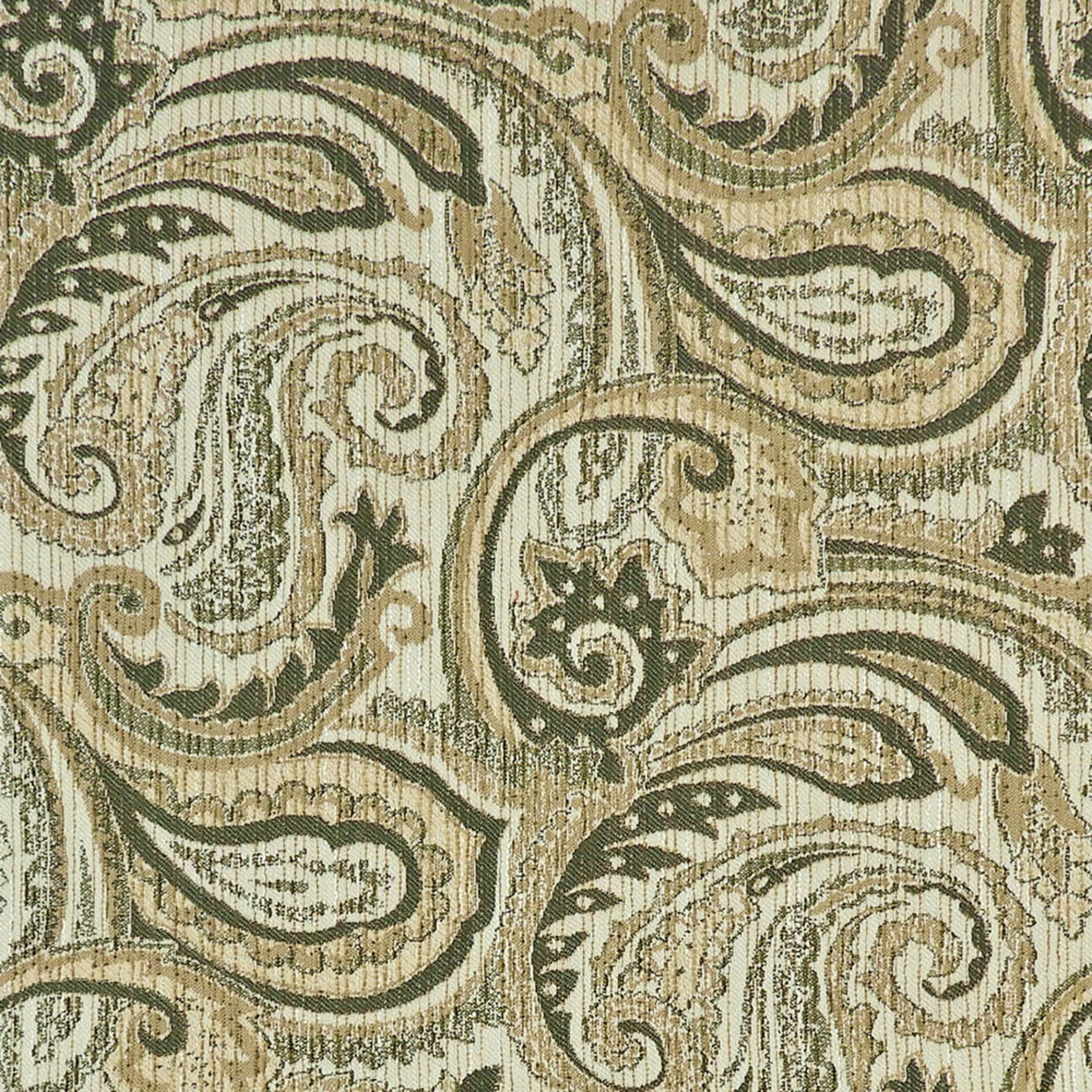 Green upholstery fabric