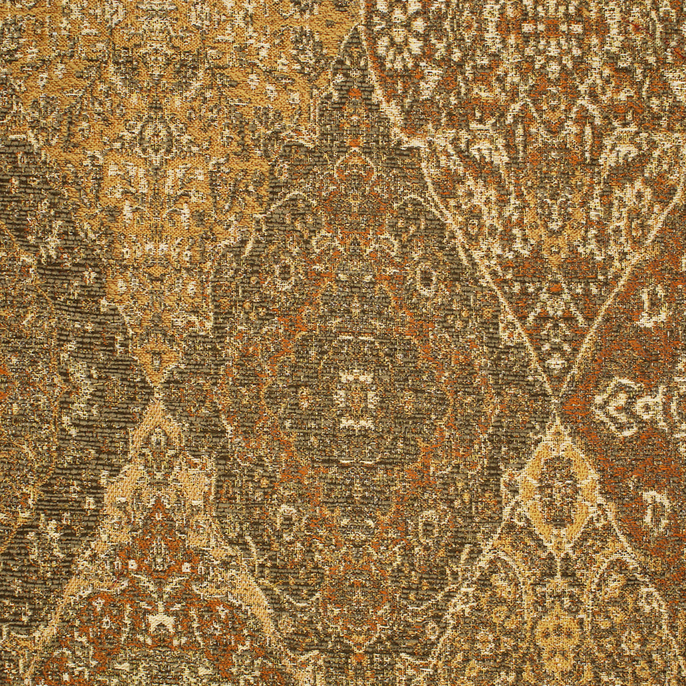 Yellow upholstery fabric