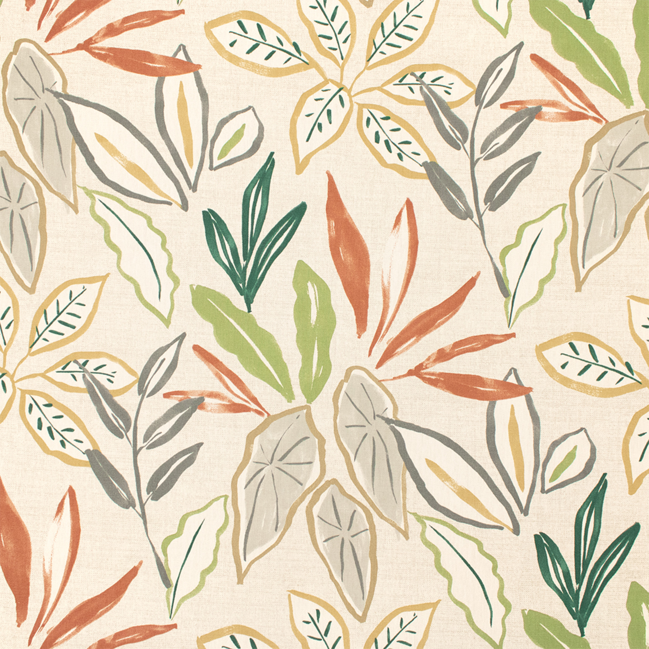 Yellow upholstery fabric