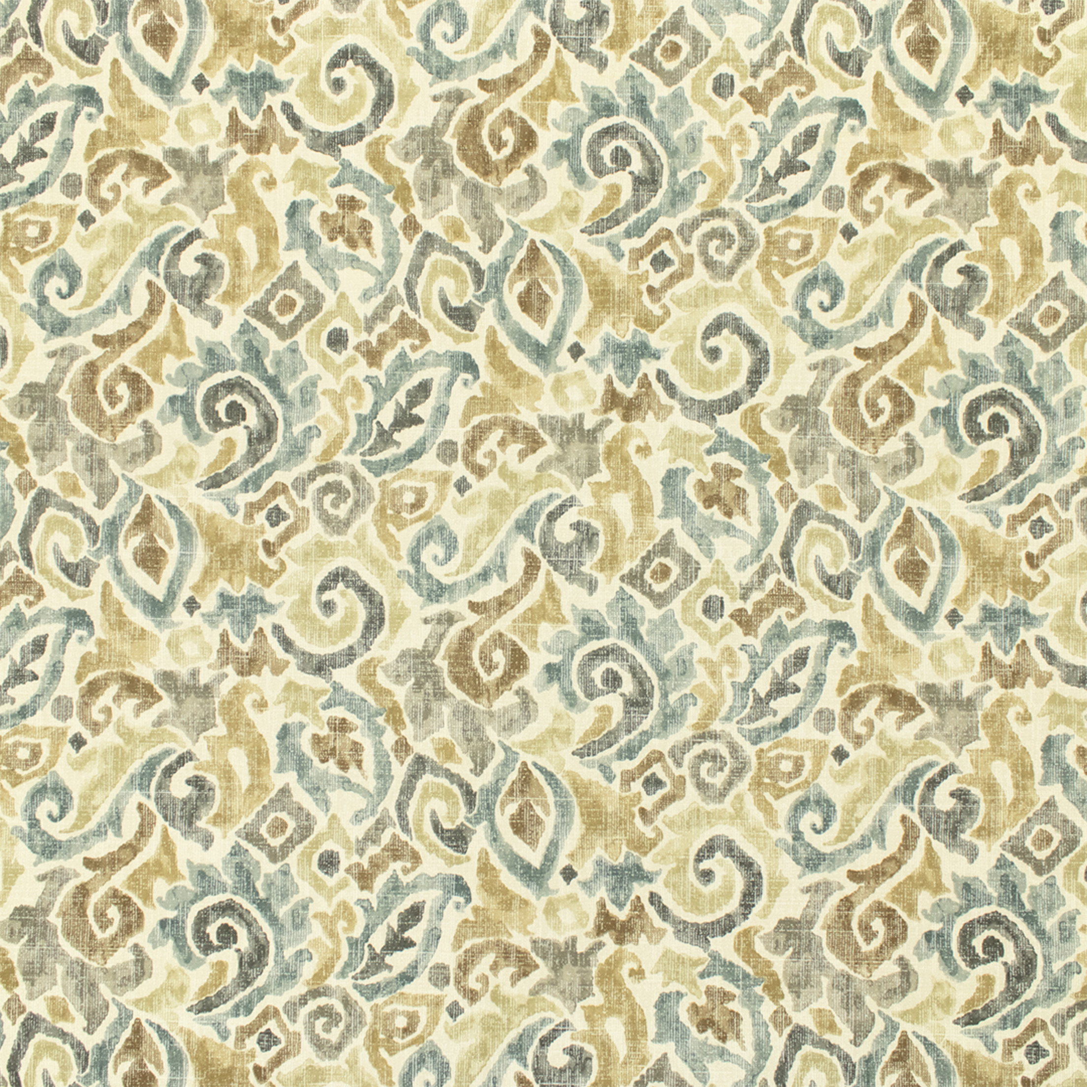 Blue upholstery fabric