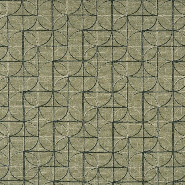 Green upholstery fabric