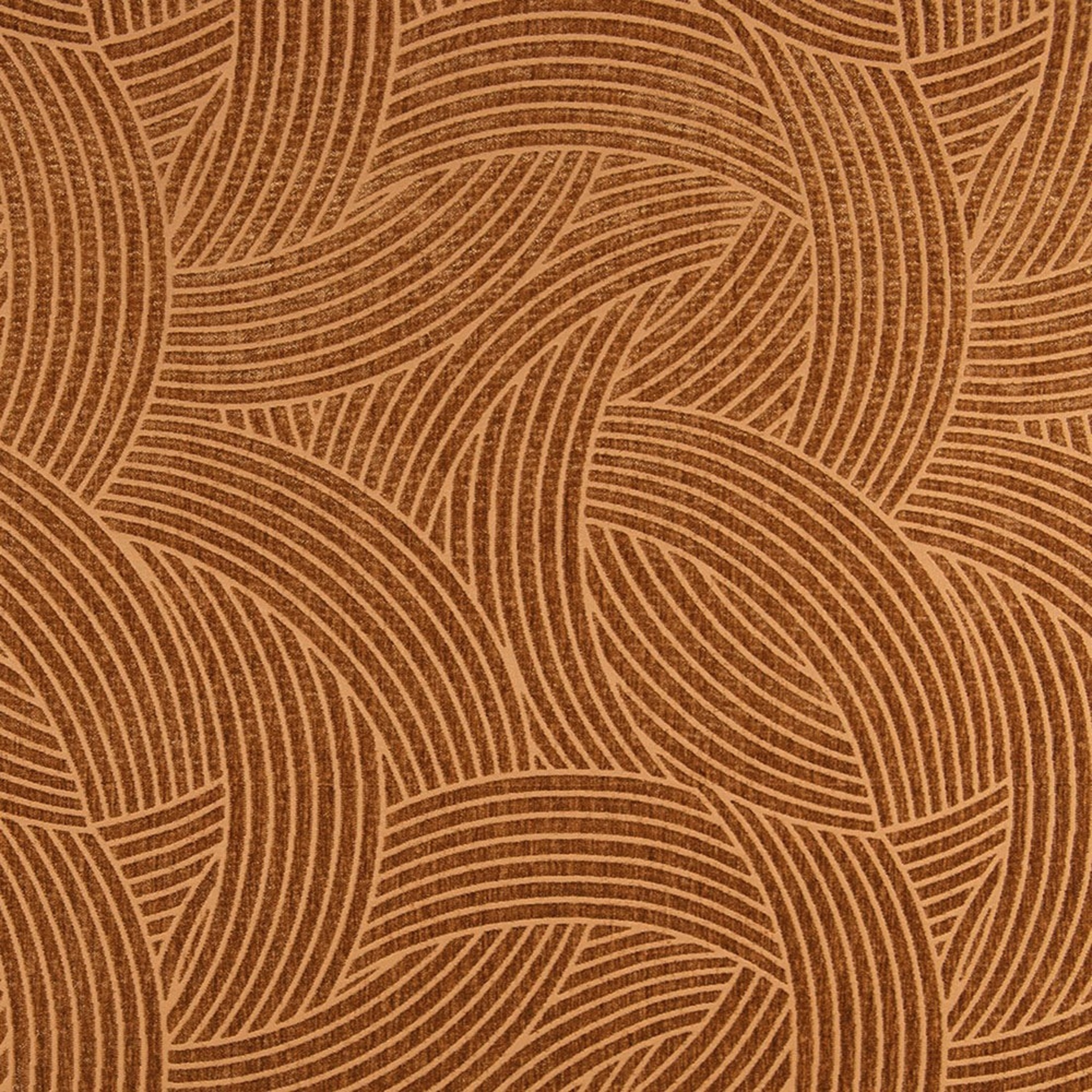 Orange upholstery fabric