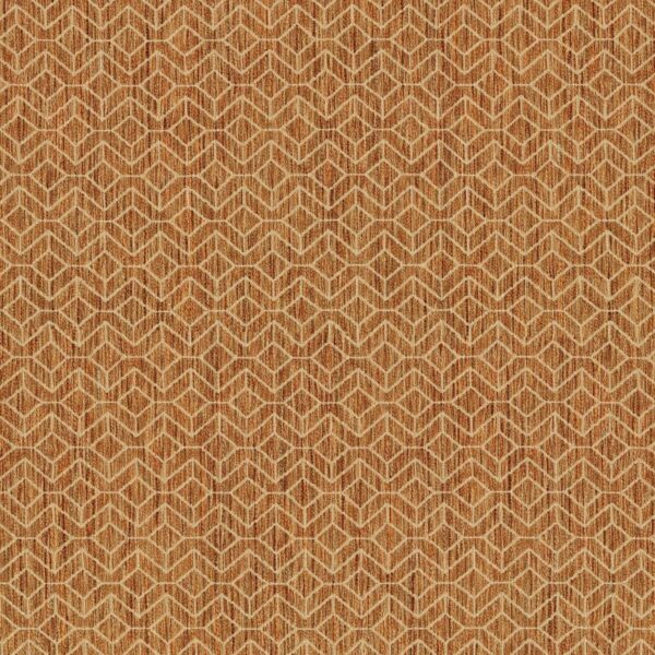 Orange upholstery fabric