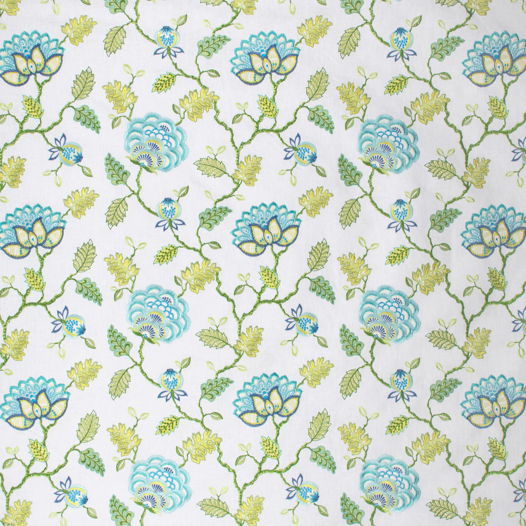 Blue upholstery fabric