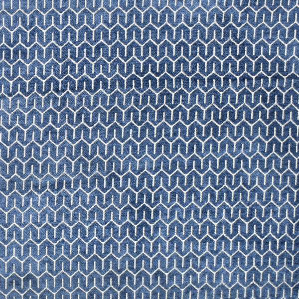Greenhouse Fabrics S1829 Navy upholstery fabric swatch for sample-first furniture planning