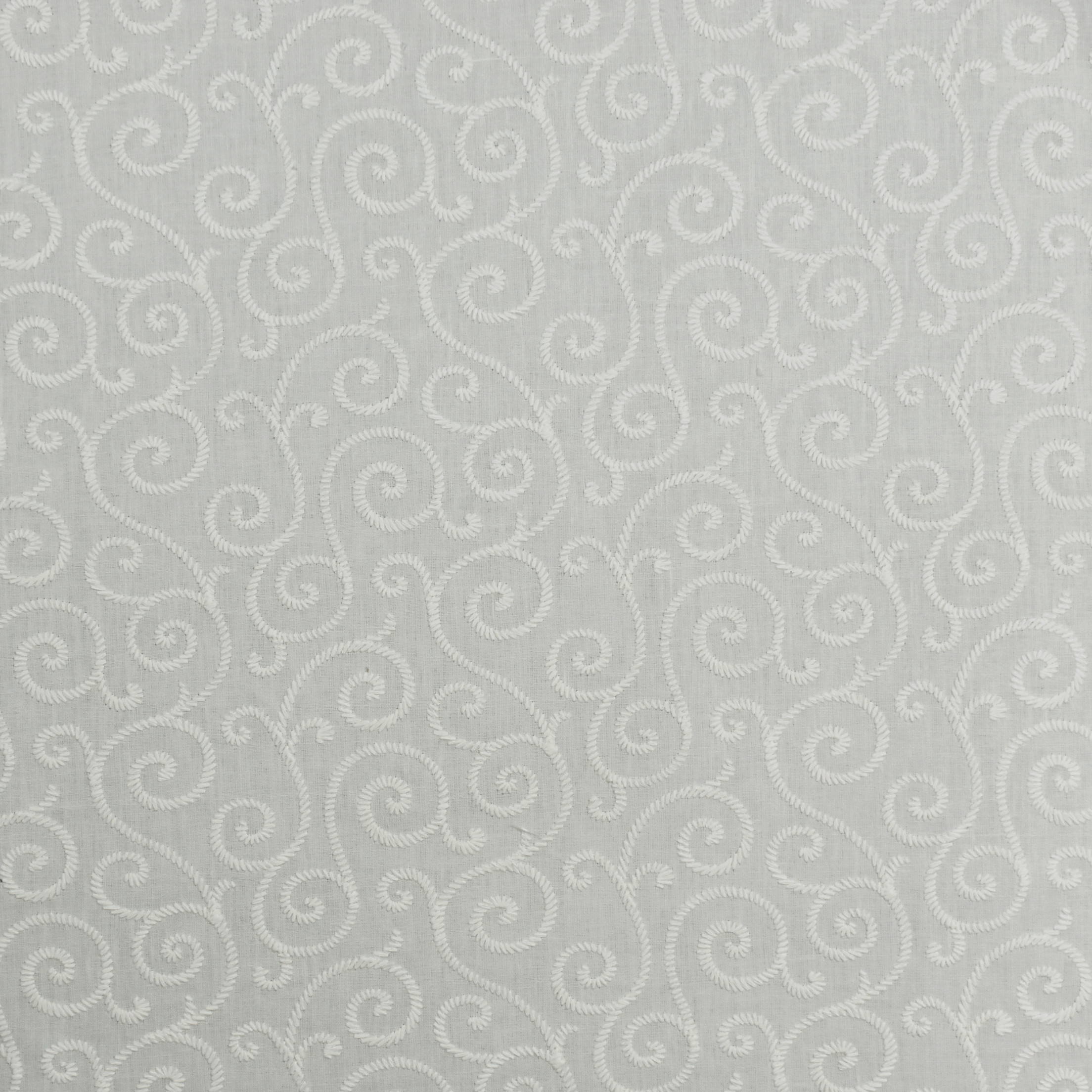 White upholstery fabric
