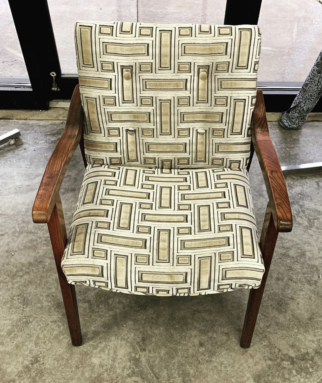 Brown upholstery fabric