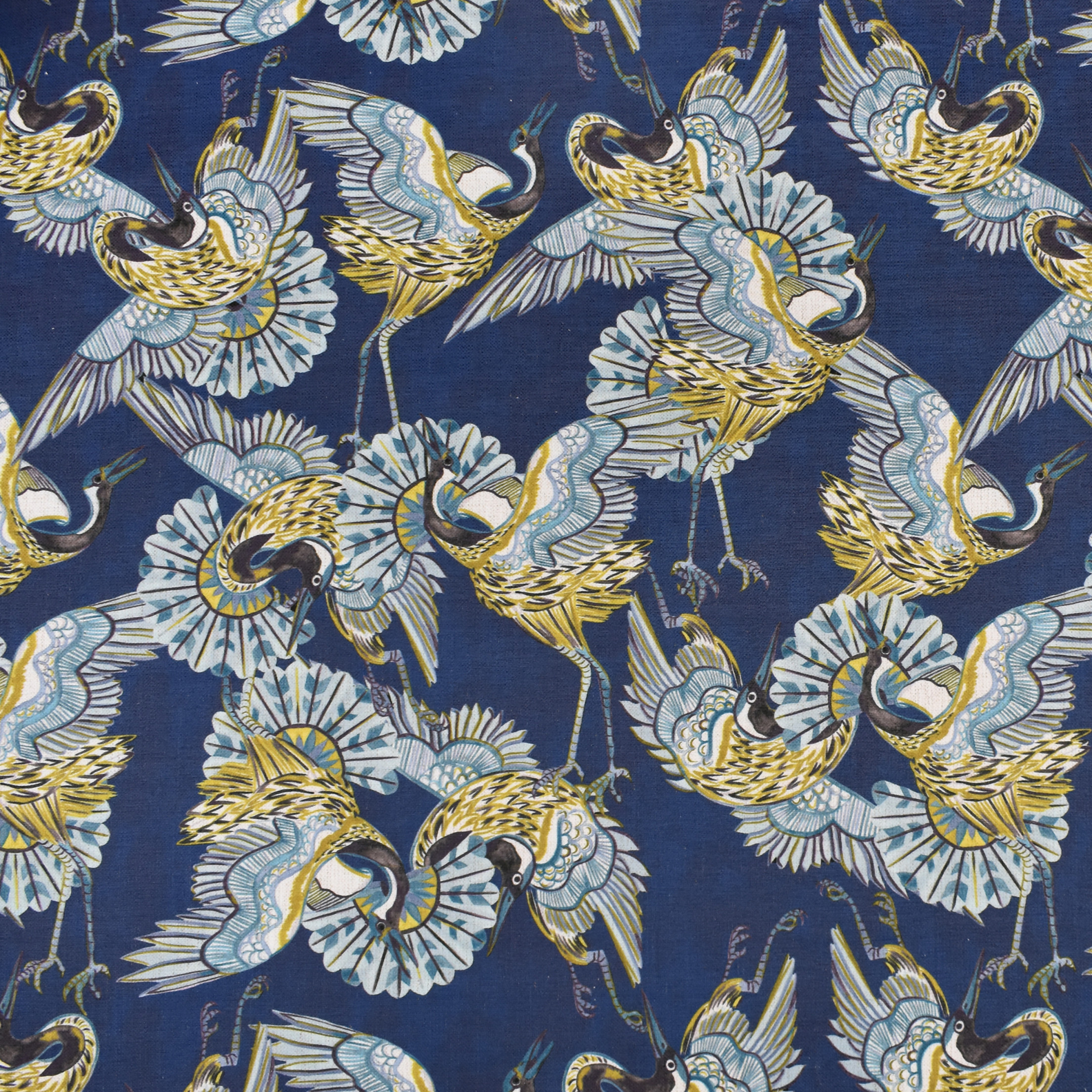 Navy upholstery fabric