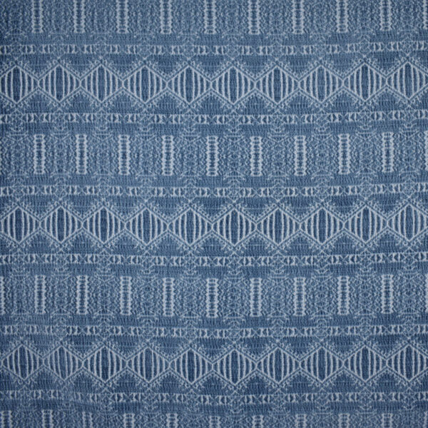 Greenhouse Fabrics S2496 Indigo upholstery fabric swatch for sample-first furniture planning