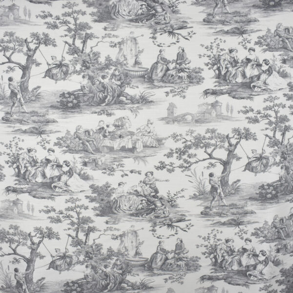 Greenhouse Fabrics S2575 Pewter upholstery fabric swatch for sample-first furniture planning