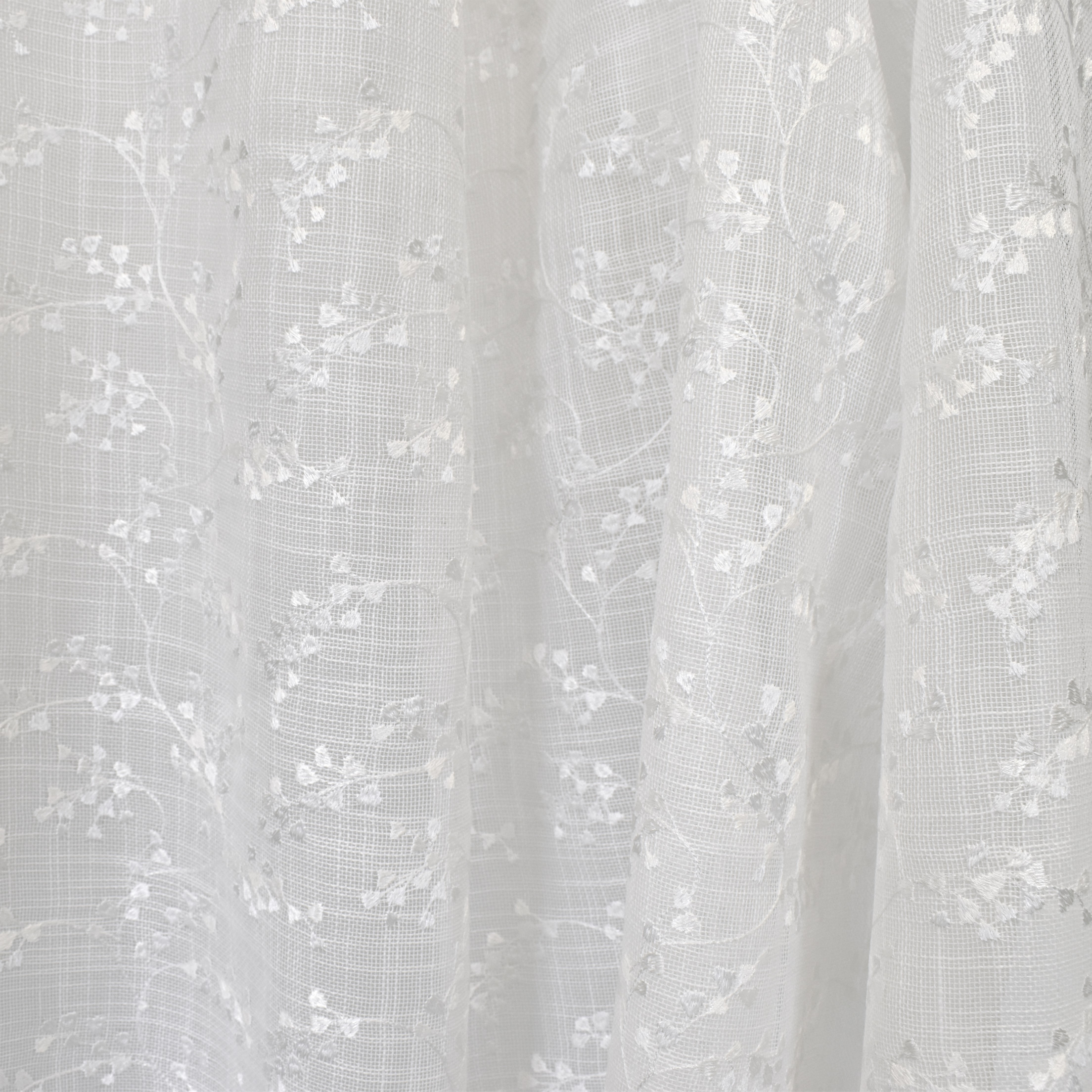 White upholstery fabric