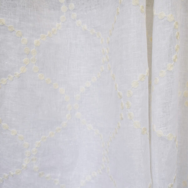 Greenhouse Fabrics S2611 Winter White upholstery fabric swatch for sample-first furniture planning