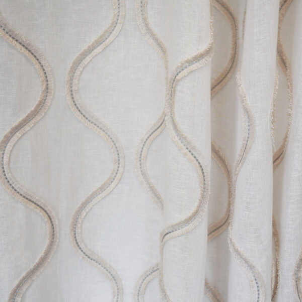 Greenhouse Fabrics S2613 Winter White upholstery fabric swatch for sample-first furniture planning