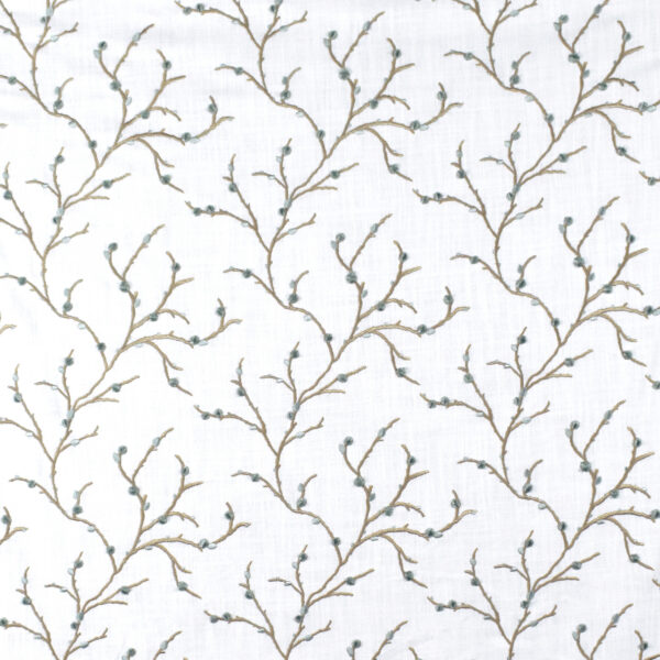 Greenhouse Fabrics S2668 Sky upholstery fabric swatch for sample-first furniture planning