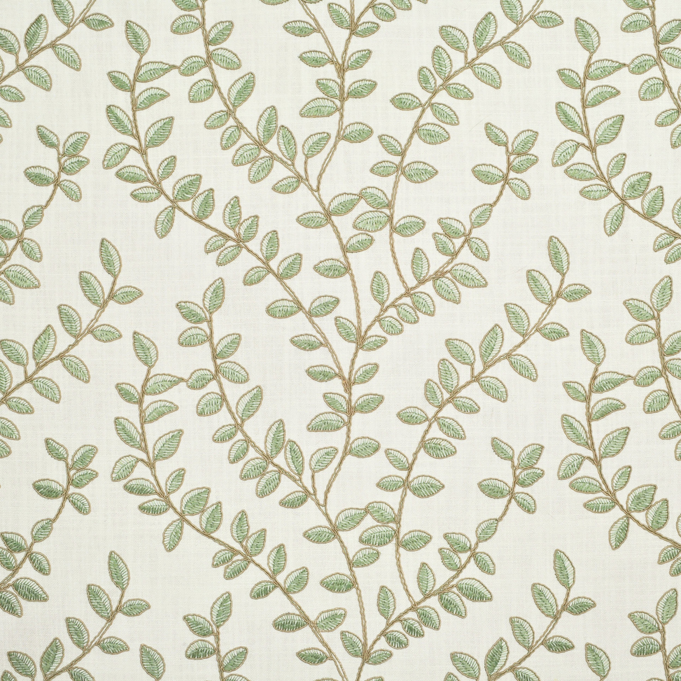 Green upholstery fabric